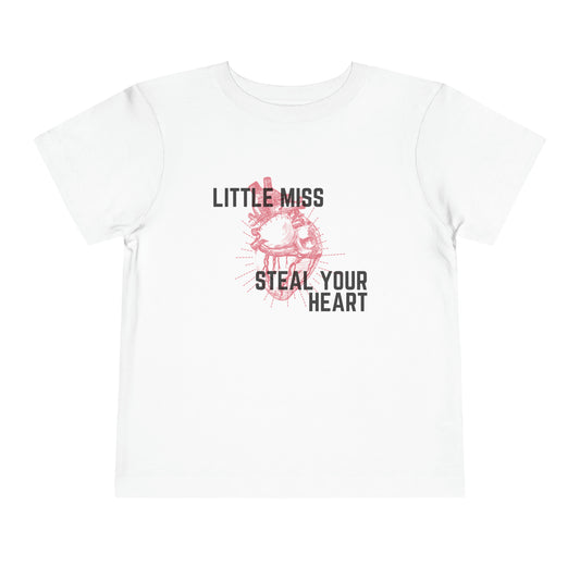 Toddler Girls Steal Your Heart Tee