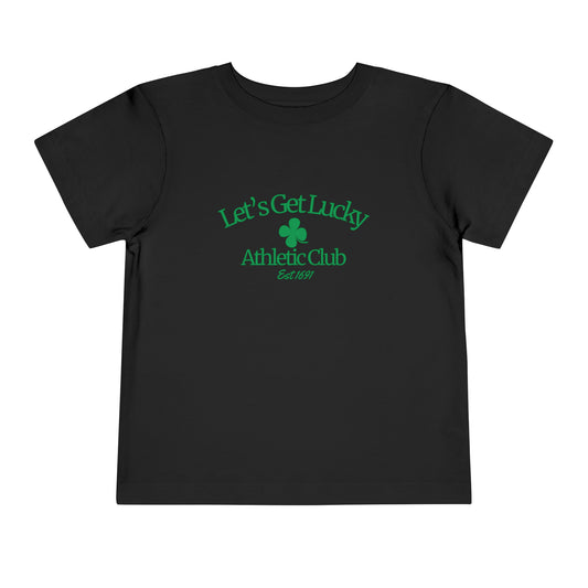 Toddler Lets Get Lucky Athletic Club Tee